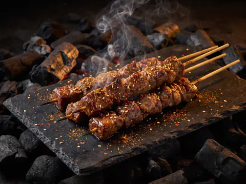 Brocheta de ternera