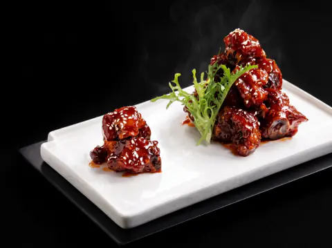 Costillas de cerdo agridulce