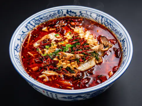 Estofado picante mixto (Mao Xue Wang)