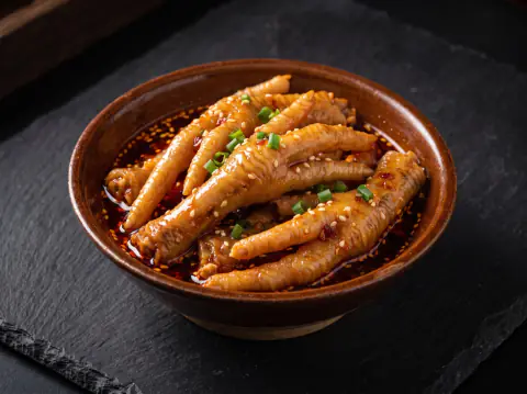 Patas de pollo en escabeche