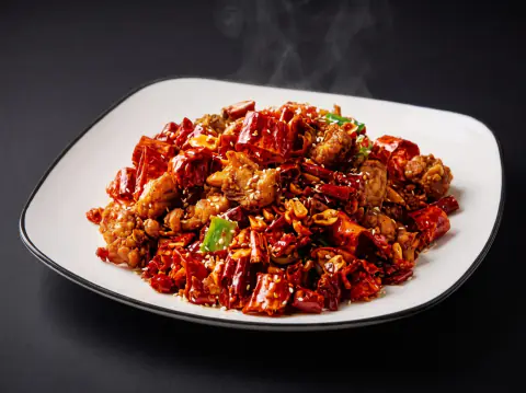 Pollo frito picante